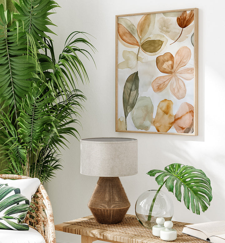 PASTEL PETALS DANCE , FLORAL FLOWER PAINTINGS