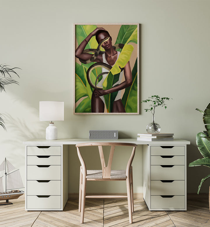 INTO THE GREEN , SURREAL ART PRINTS