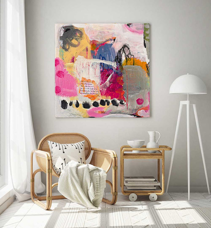 MESSAGE , ABSTRACT PAINTINGS