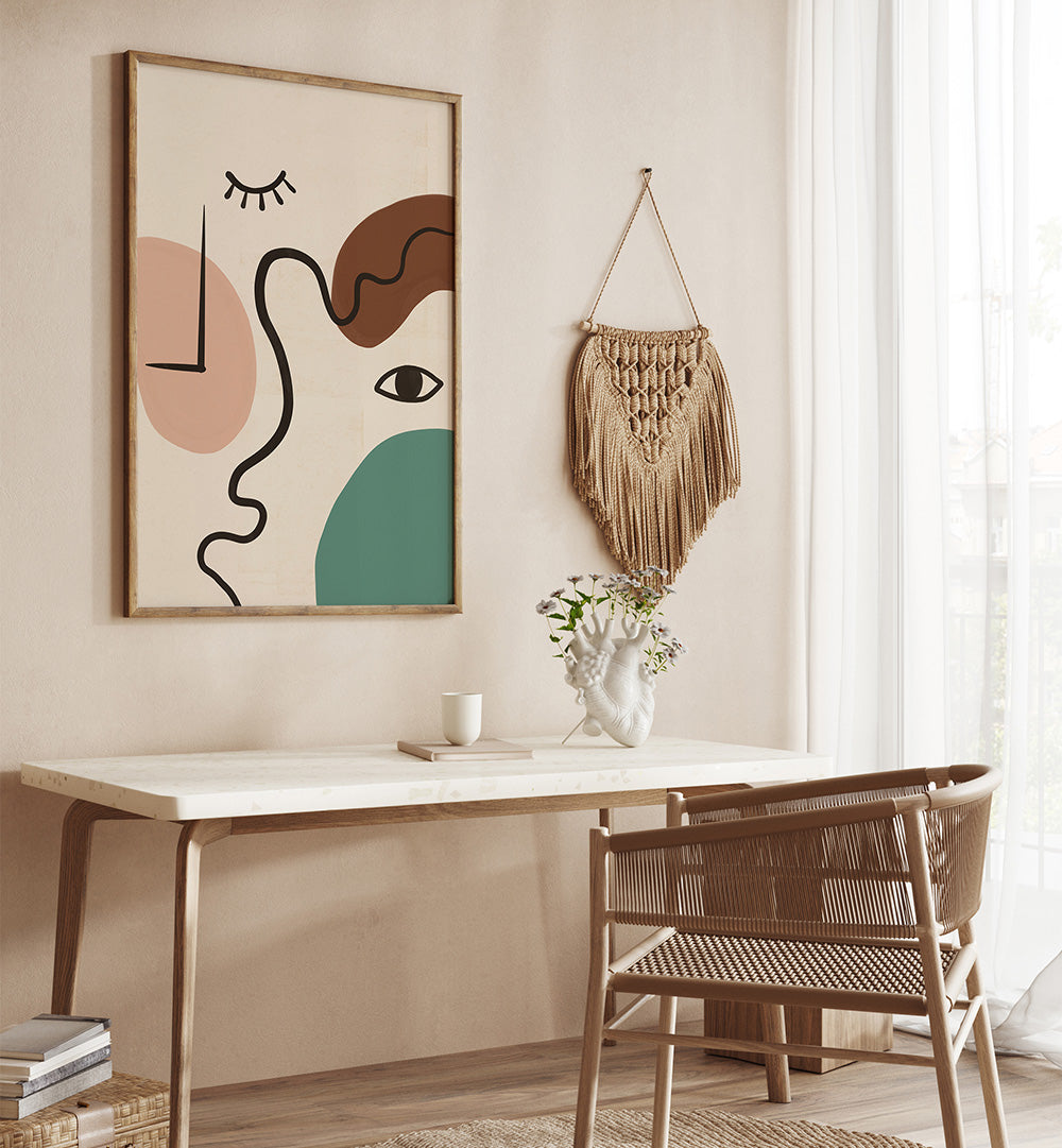 MORPHINGFACE  , LINE ART PAINTINGS