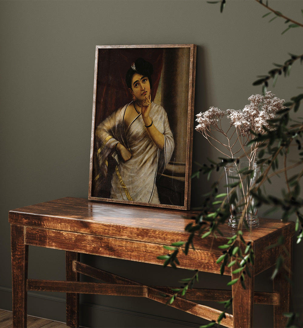 REVERIE , INDIAN ART PAINTINGS