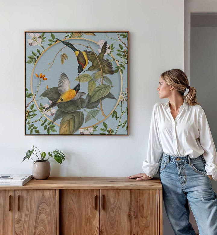 AVIAN HARMONY , ANIMAL PAINTINGS