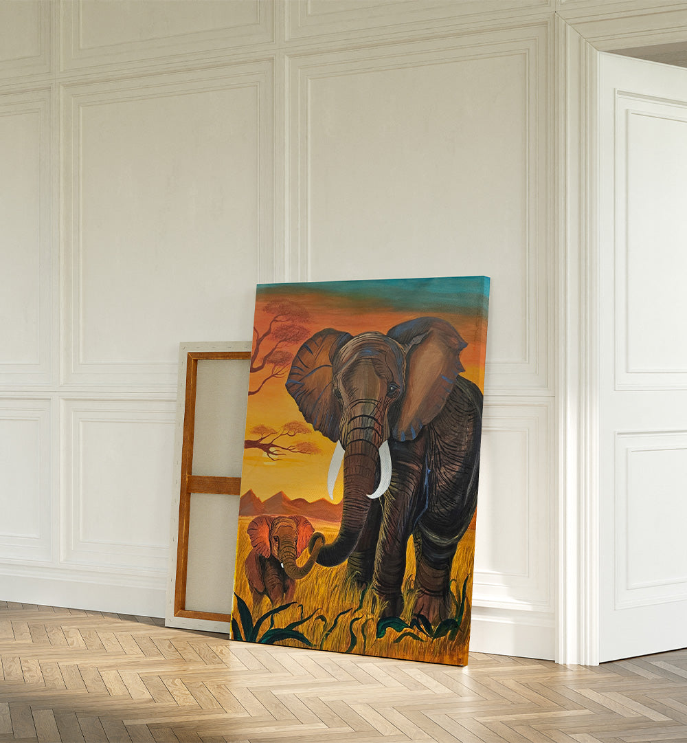 DAWN IN THE WILD  , HANDMADE ARTWORKS