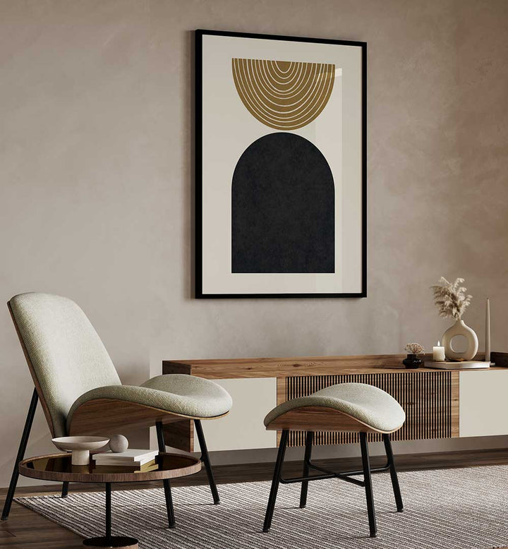 GOLDEN ECHOES , BOHO ART PAINTINGS