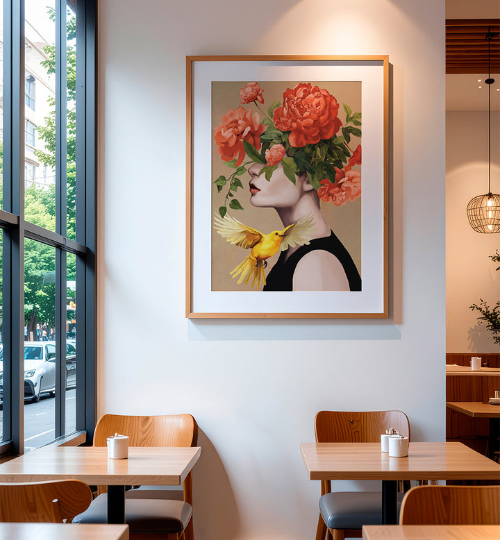 BLOOMING ESSENCE , SURREAL ART PRINTS