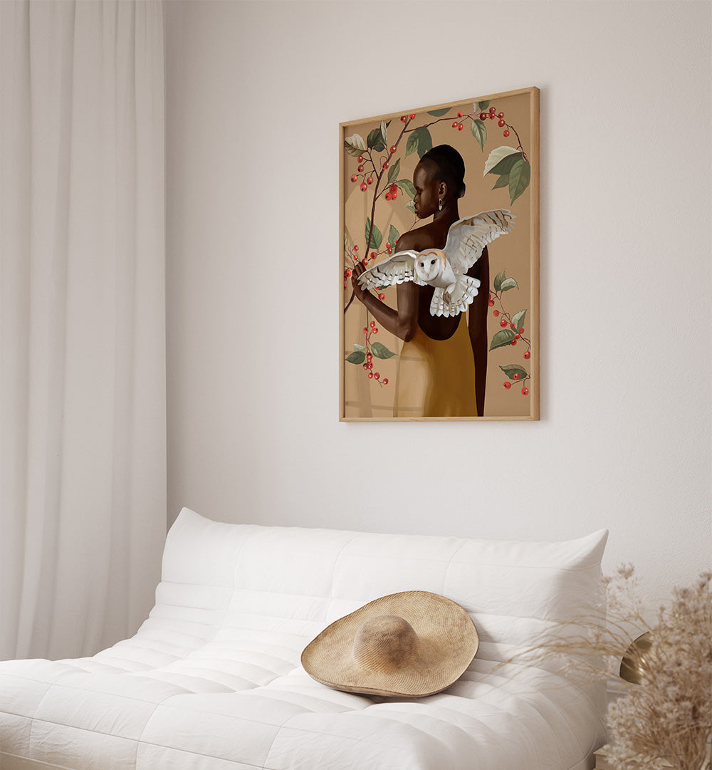 STILLNESS AND FLIGHT , SURREAL ART PRINTS