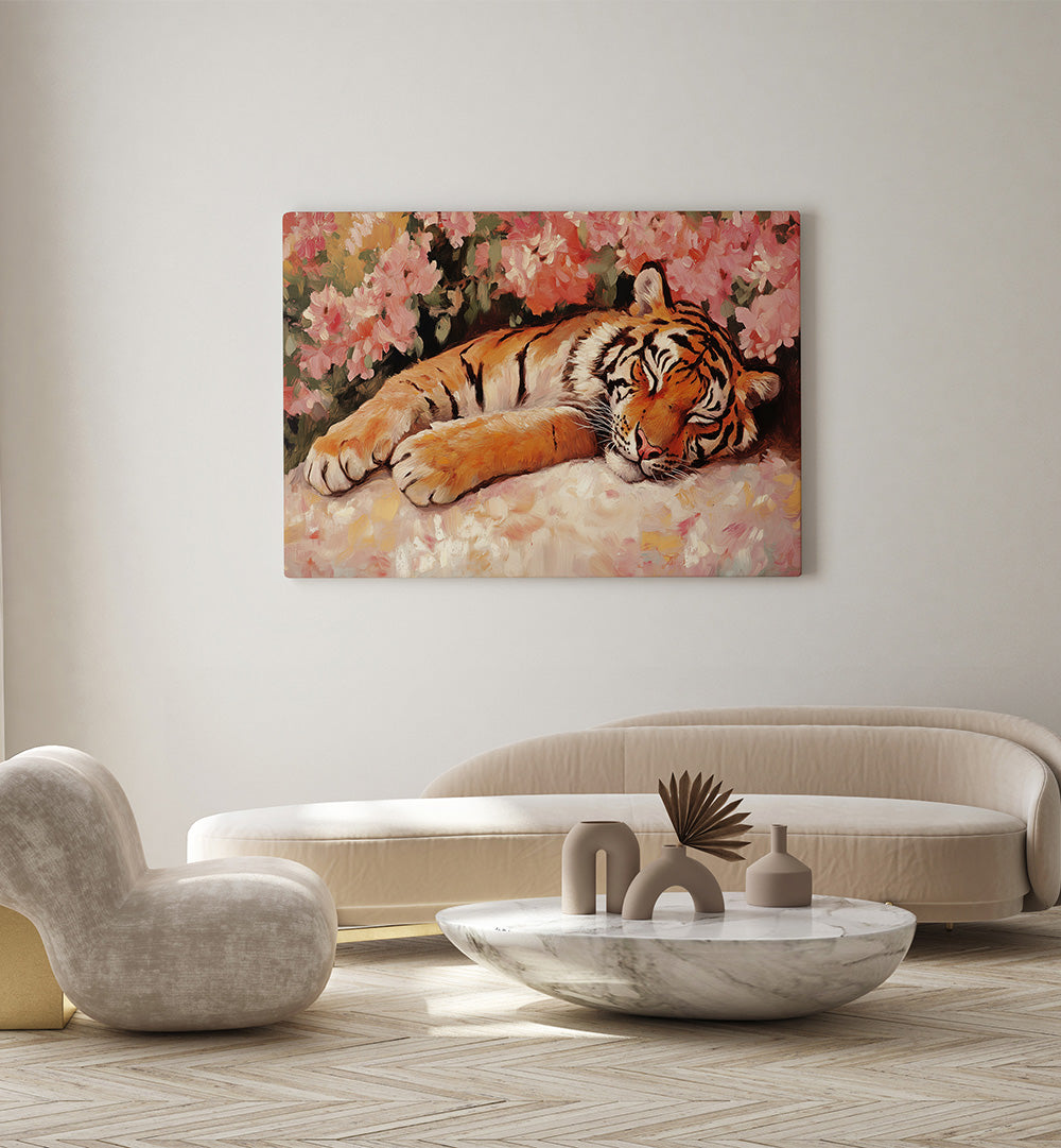 TIGER CUP, ANIMAL PAINTINGS
