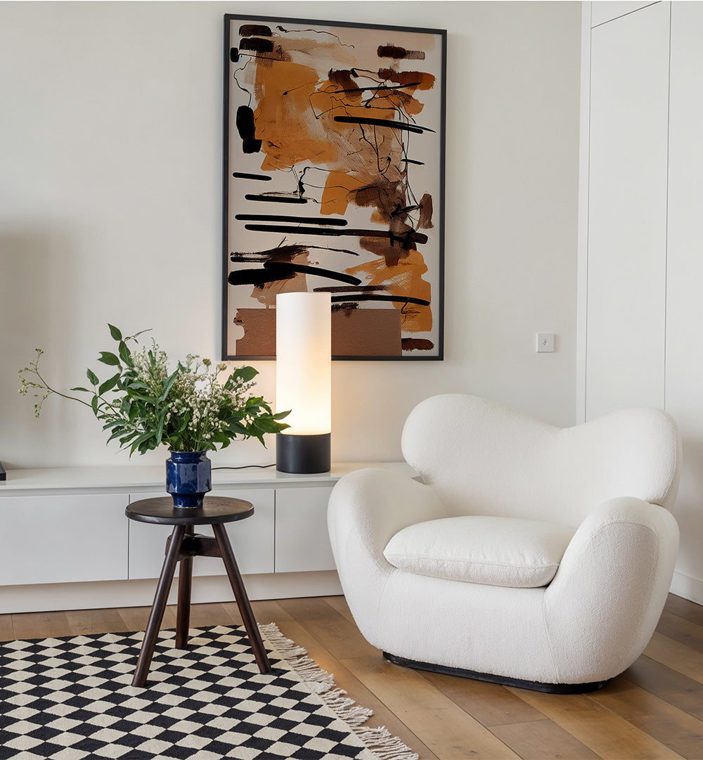 EARTHY STROKES , ABSTRACT PAINTINGS