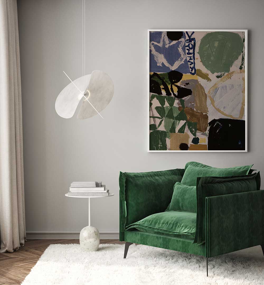 UNI ABSTRACT V , ABSTRACT PAINTINGS