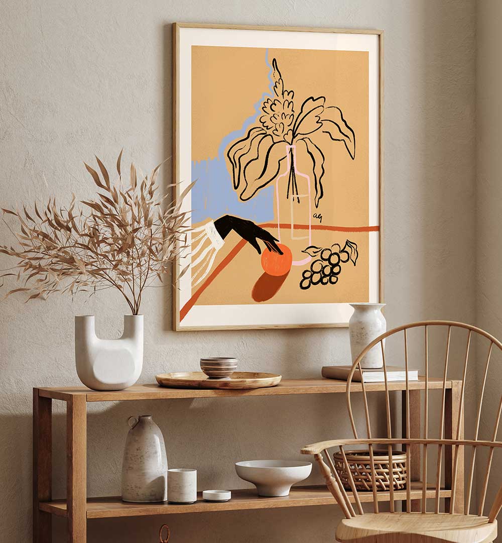 THAT ORANGE , KITCHEN POSTERS