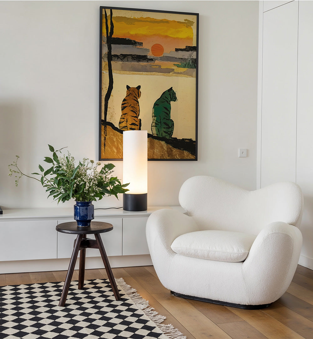 SUNSET COMPANIONS , ANIMAL PAINTINGS