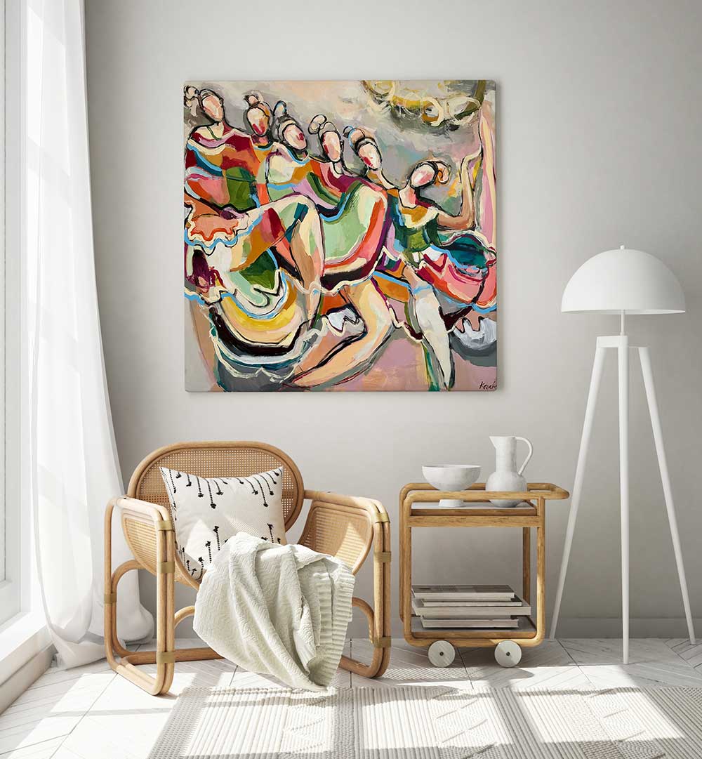 CANCAN , PORTRAITS & FIGURATIVE ILLUSTRATIONS