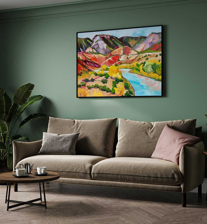 THE COLORS OF NEW MEXICO , LANDSCAPE PAINTINGS
