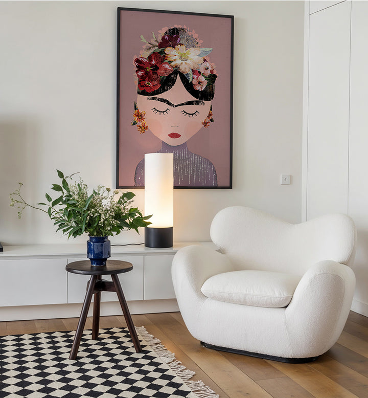 FLORAL SERENITY , PORTRAITS & FIGURATIVE ILLUSTRATIONS