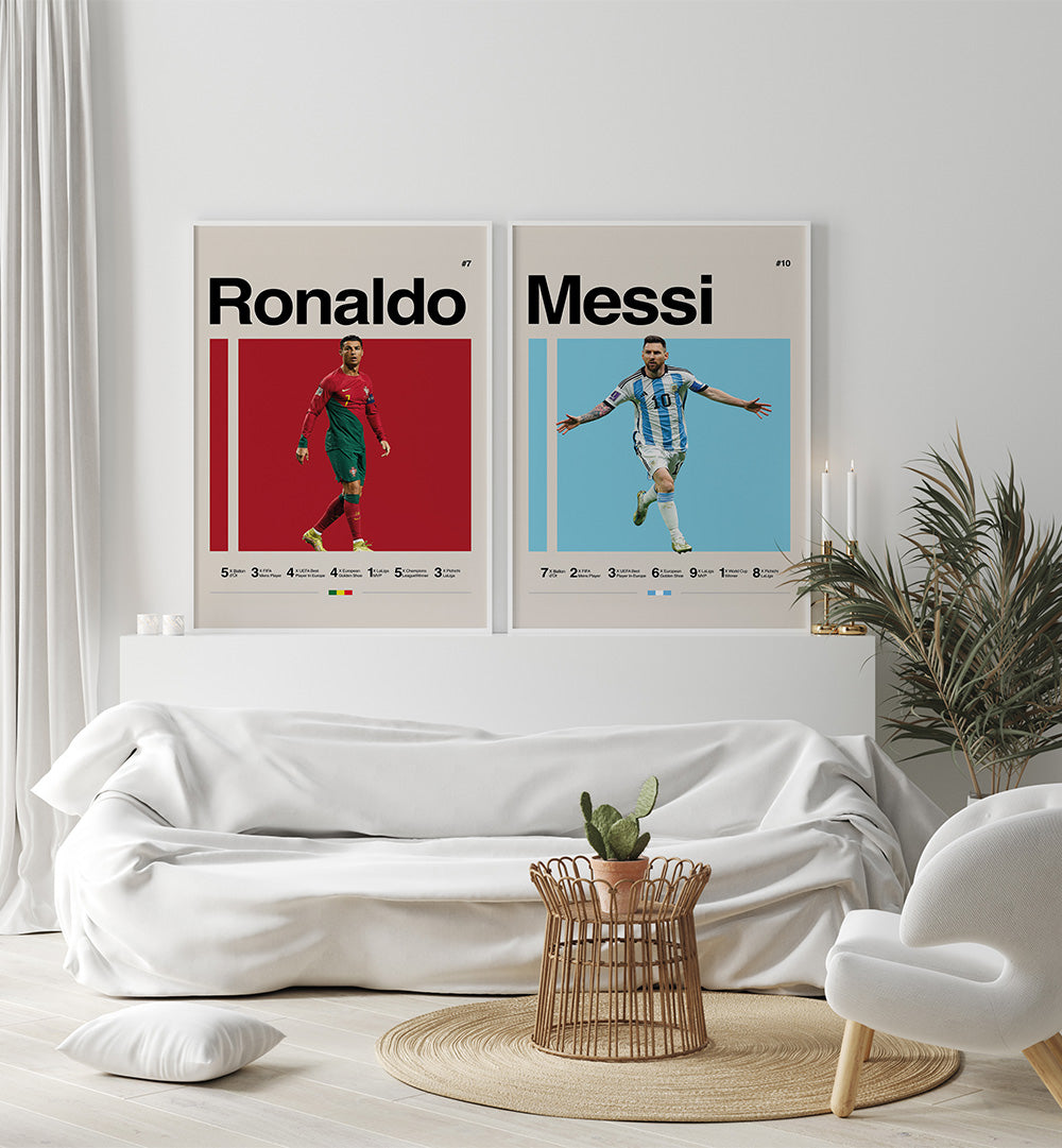 THE TROPHY ROOM SET , SET OF 2 PAINTINGS