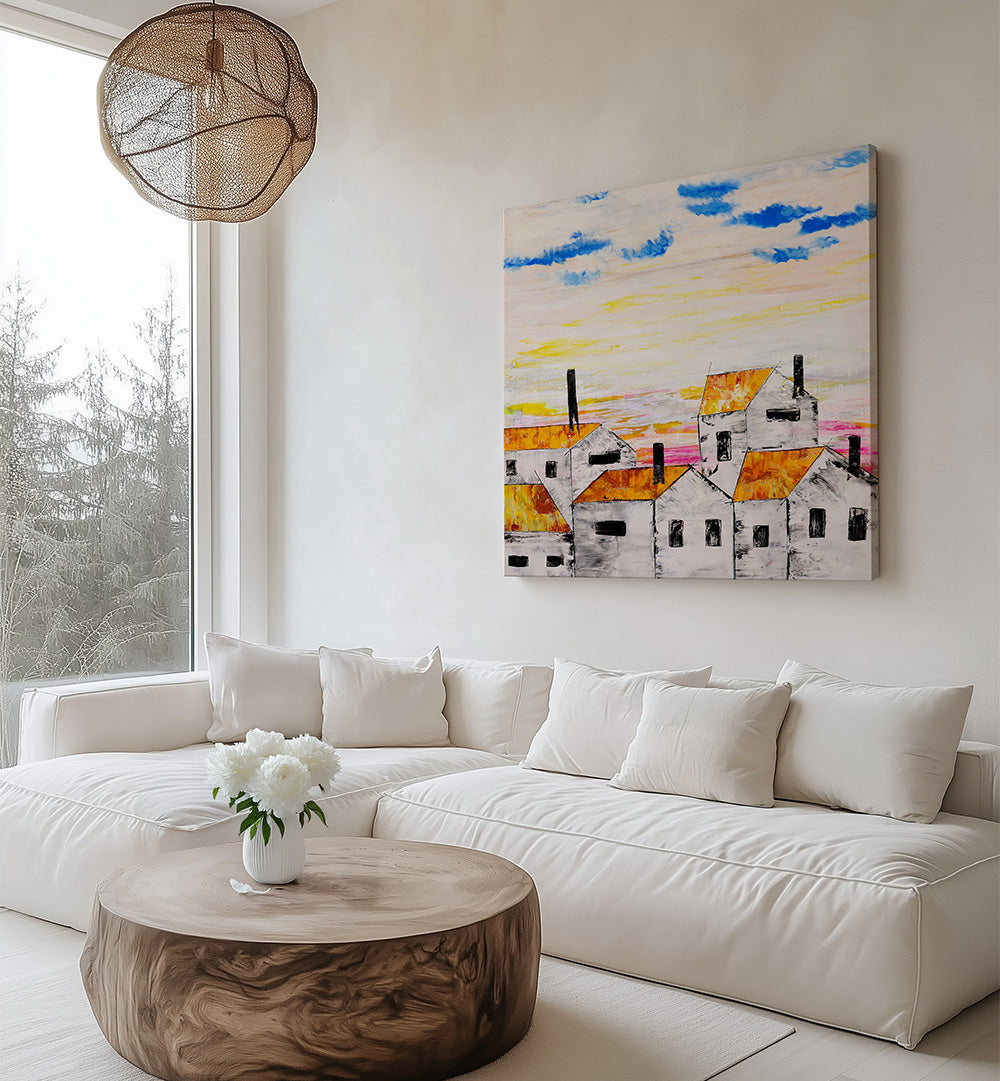 ARCHITECTURE II , LANDSCAPE PAINTINGS