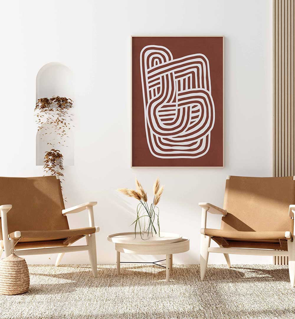 LINE ART SCULPT , ABSTRACT PAINTINGS