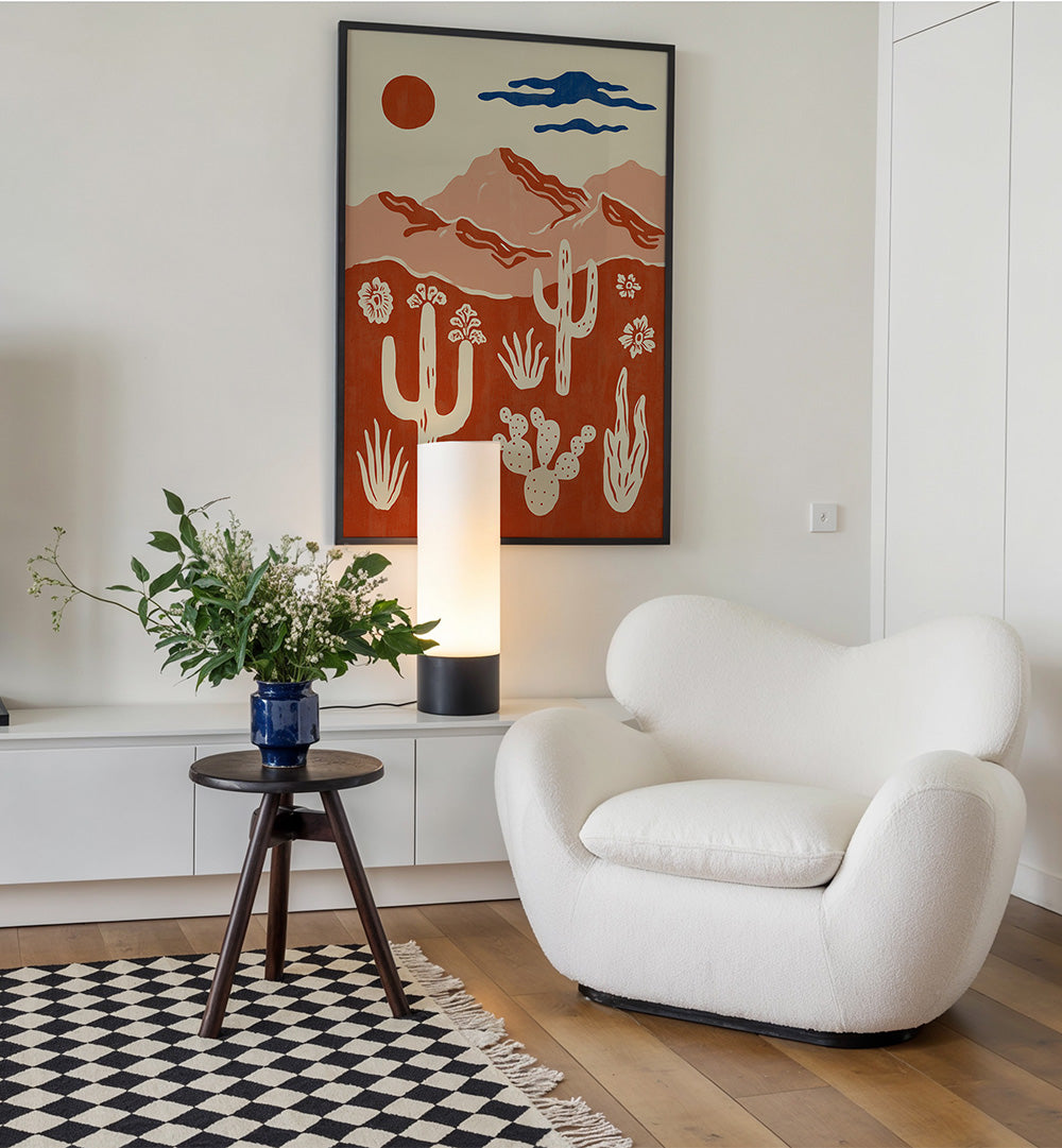 DESERT HEAT , LANDSCAPE PAINTINGS