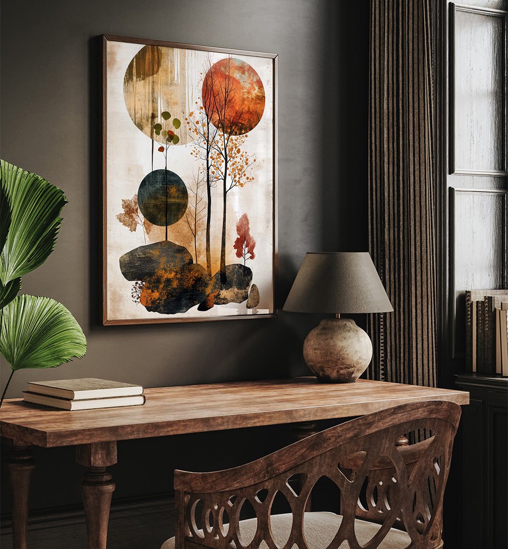 MINIMAL CALMS I  , FLORAL FLOWER PAINTINGS