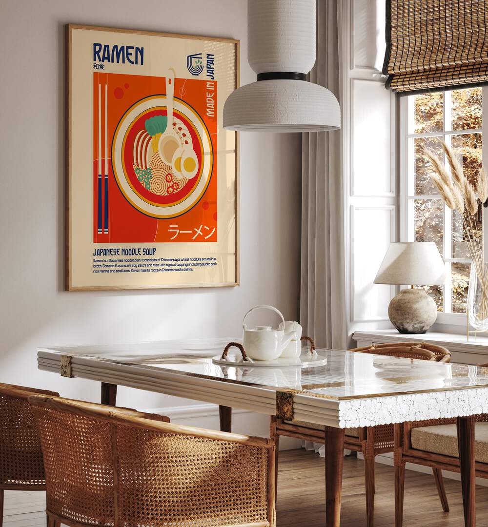 Stylish REMEN, BAR & CAFE ART enhances your cafe's ambiance with vibrant, modern design elements.
