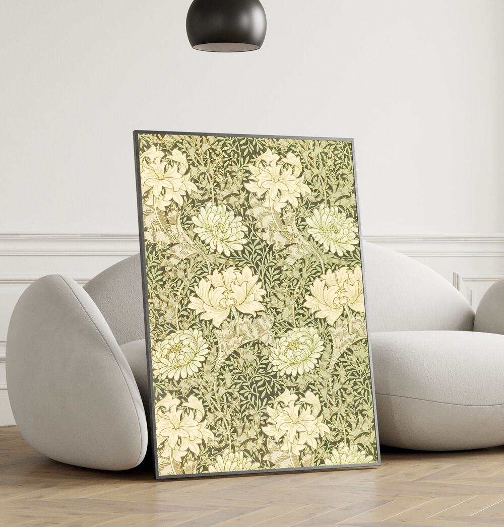 CHRYSANTHEMUM PATTERN (1877) , VINTAGE PAINTINGS