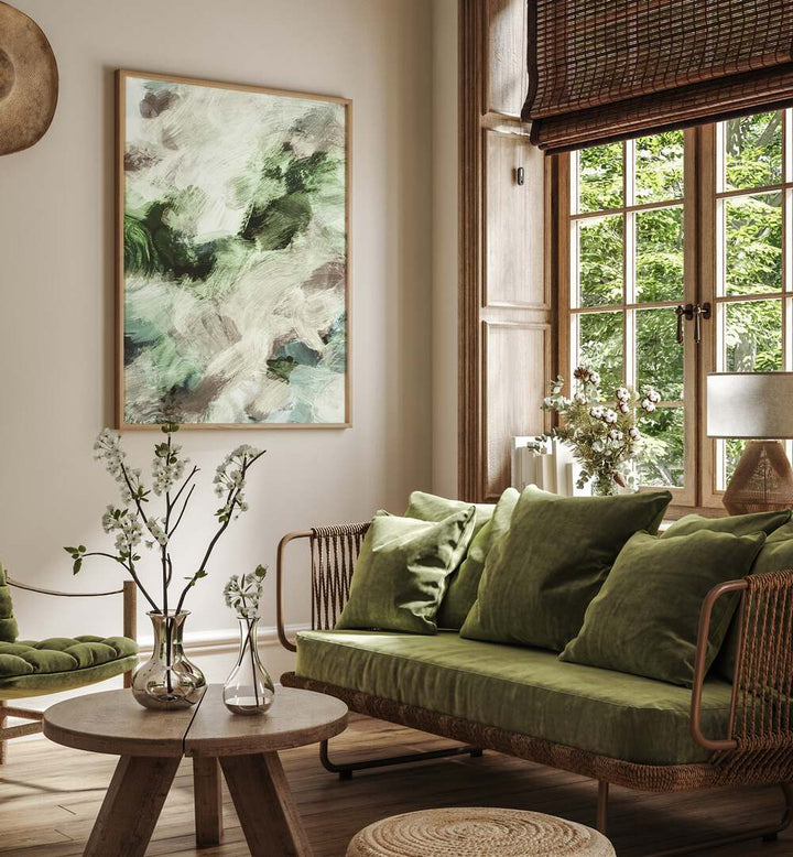 Transform your space with ABSTRACT LAYERS I, stunning ABSTRACT PAINTINGS that enhance modern interiors beautifully.