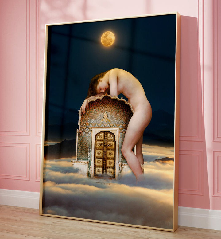 GATEKEEPER, ALTERED ART PRINTS showcase a surreal scene, perfect for enhancing any artistic space.