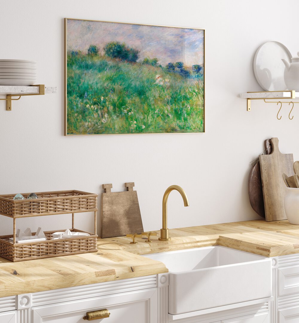 MEADOW : LA PRAIRIE (1880) , VINTAGE PAINTINGS