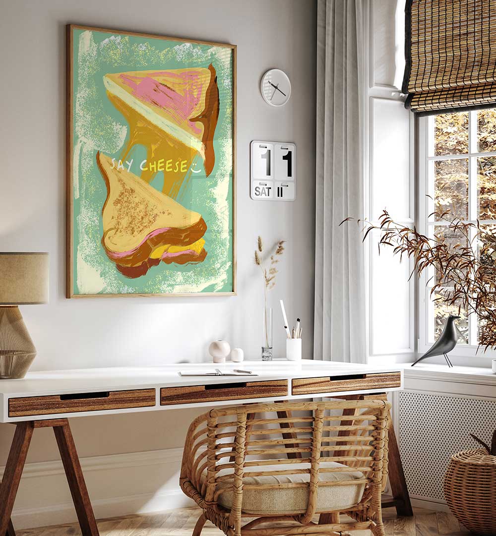 MELTED CHEESE SANDWICHES , BAR & CAFE ART