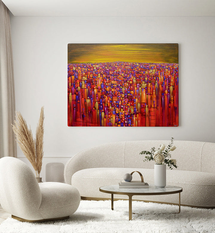 METRO , MODERN IMPRESSIONISM PAINTINGS