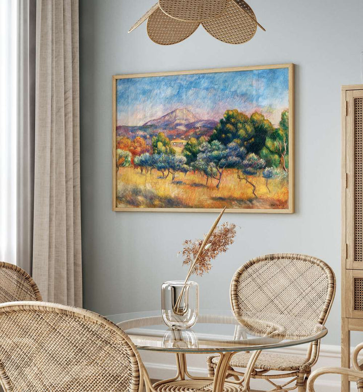 MOUNT OF SAINTE-VICTOIRE (1888–1889) , VINTAGE PAINTINGS