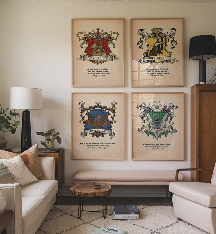 WIZARDING HERITAGE GALLERY WALL , GALLERY WALLS & SETS