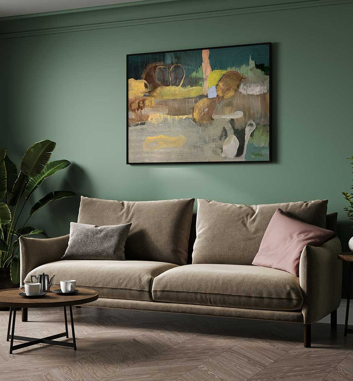 HARVESTING THE QUIET , ABSTRACT PAINTINGS