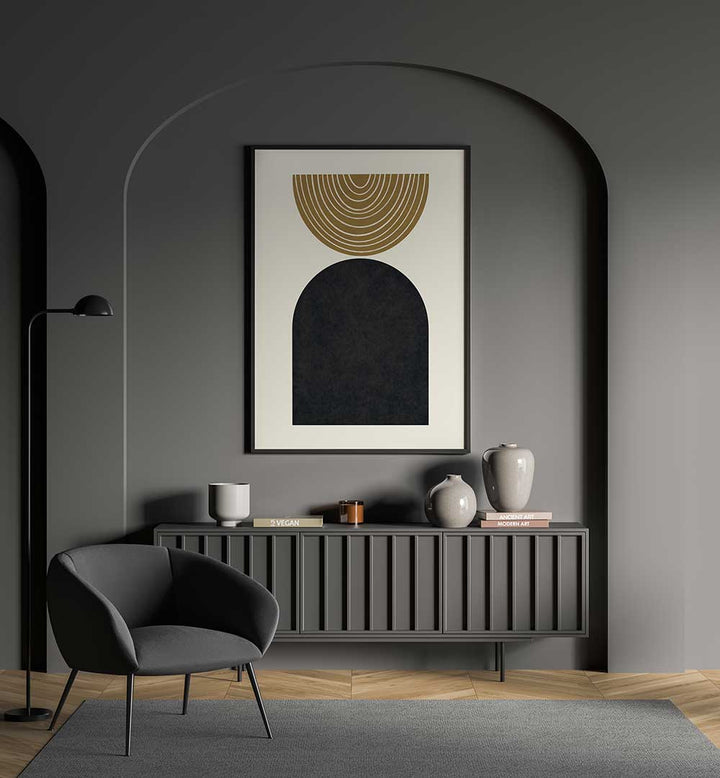 GOLDEN ECHOES , BOHO ART PAINTINGS