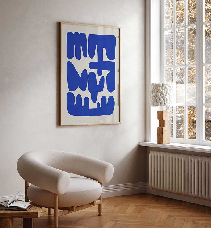 BOLD COLORS GEOMETRIC SHAPES IV , ABSTRACT PAINTINGS