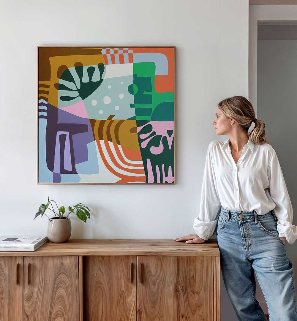 DREAMSCAPE I , ABSTRACT PAINTINGS