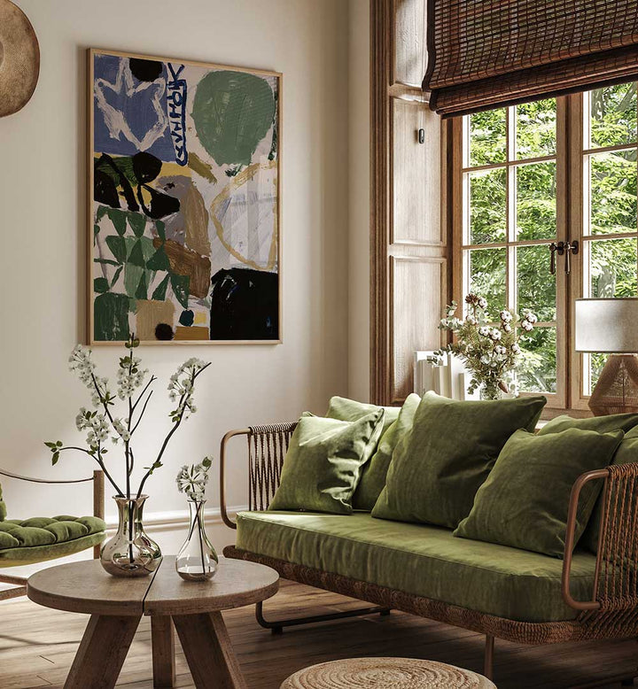 UNI ABSTRACT V , ABSTRACT PAINTINGS