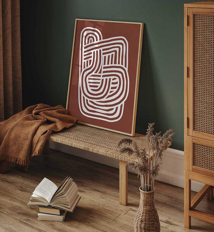 LINE ART SCULPT , ABSTRACT PAINTINGS