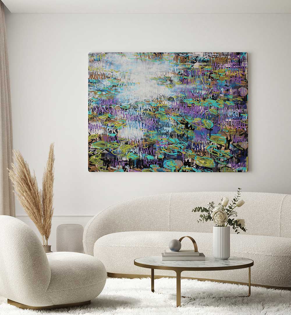 REFLECTIONS OF COLOR , ABSTRACT PAINTINGS