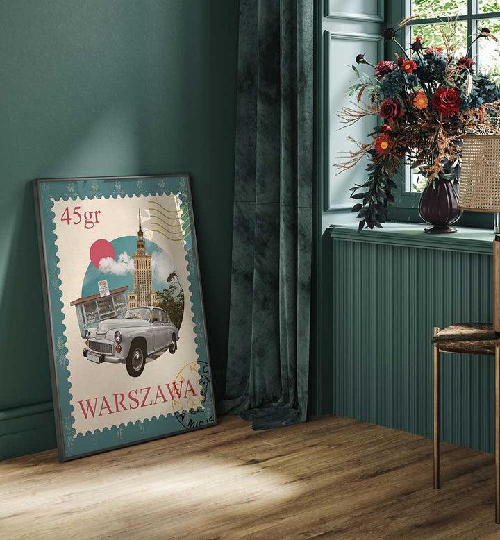 WARSAW , TRAVEL POSTERS