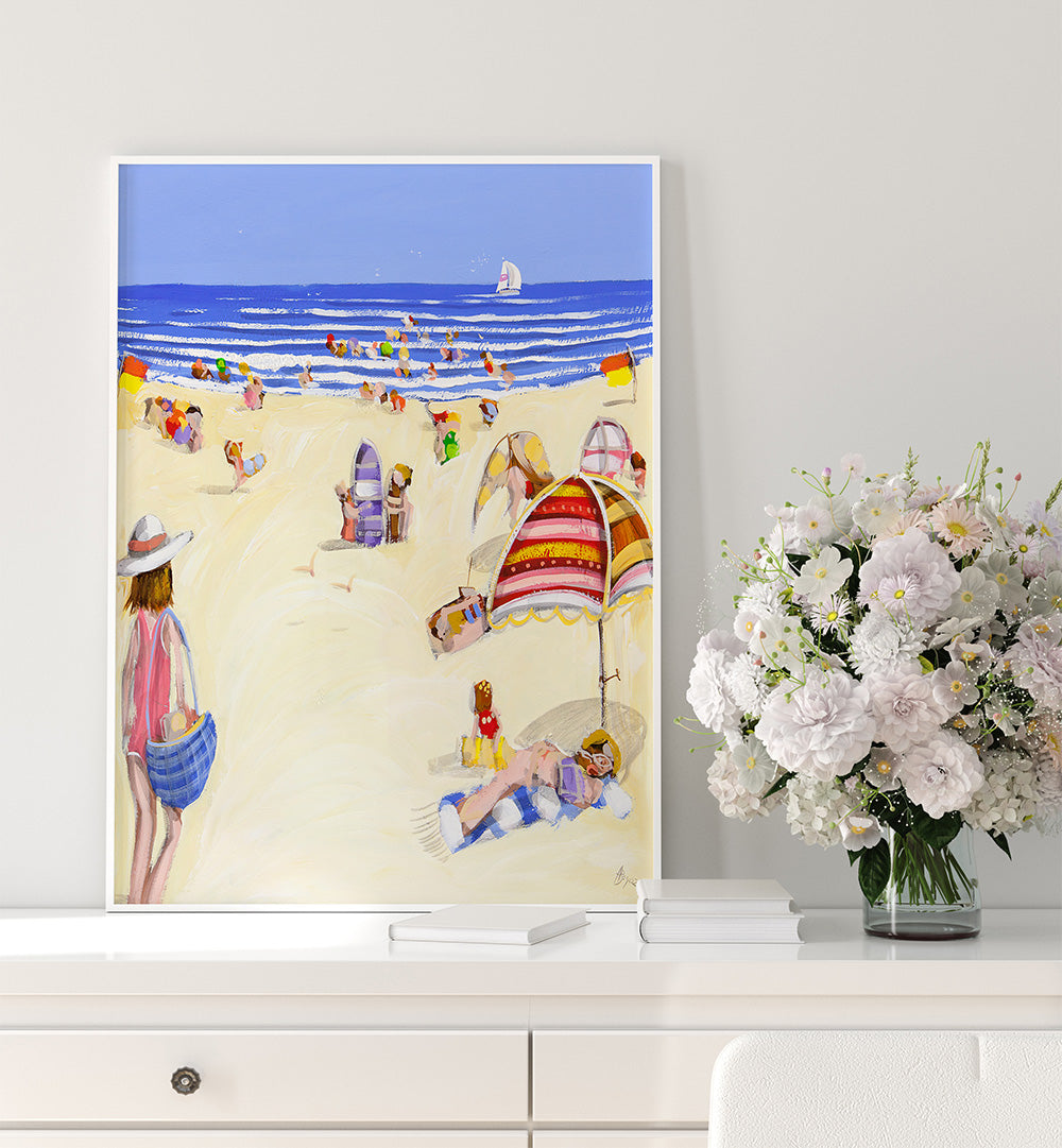 THE BEACHCOMBER , BEACH PAINTINGS