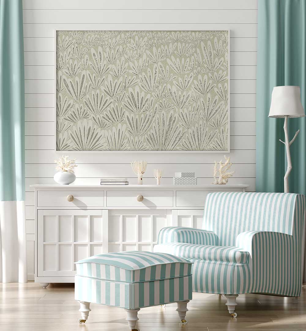 Transform your space with CALMING ESSENTIALS II, PATTERN ART PRINTS, enhancing tranquility and harmony in your home.