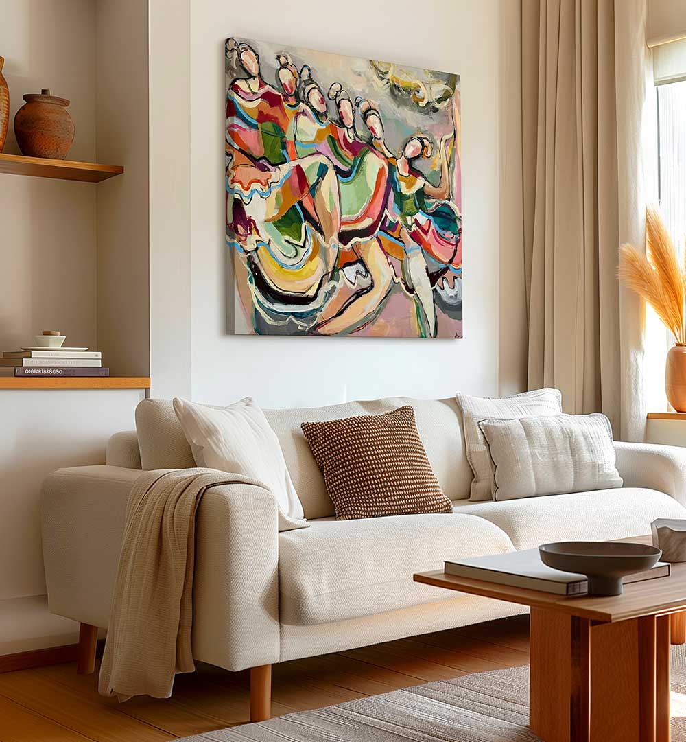 CANCAN , PORTRAITS & FIGURATIVE ILLUSTRATIONS