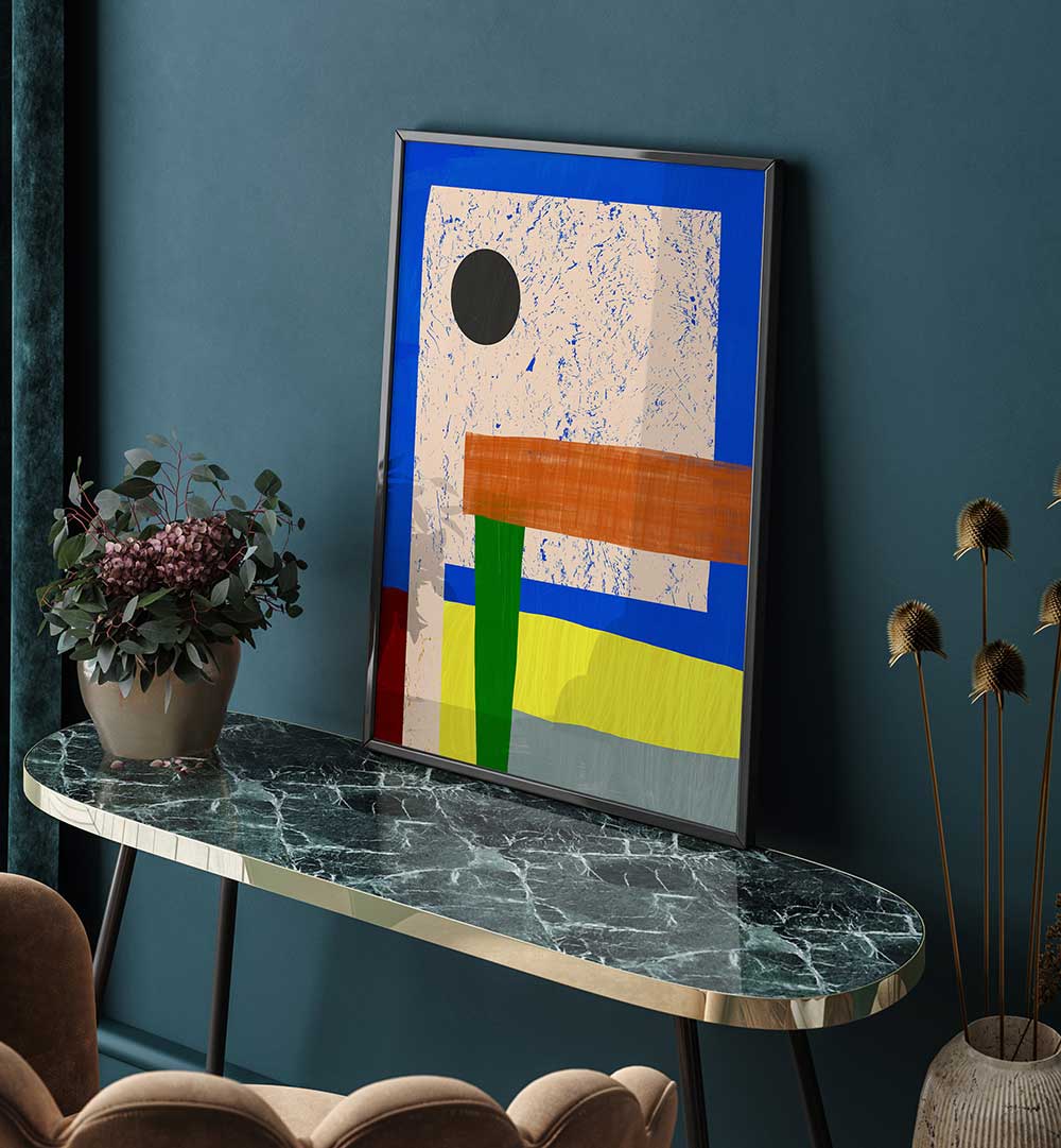 GEOMETRIC SHAPES , ABSTRACT PAINTINGS