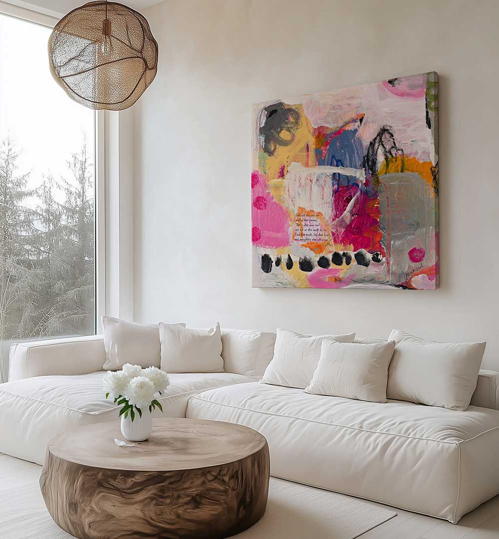 MESSAGE , ABSTRACT PAINTINGS