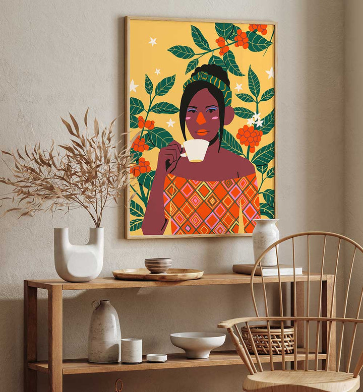 ROOTED AND ROASTED , PORTRAITS & FIGURATIVE ILLUSTRATIONS