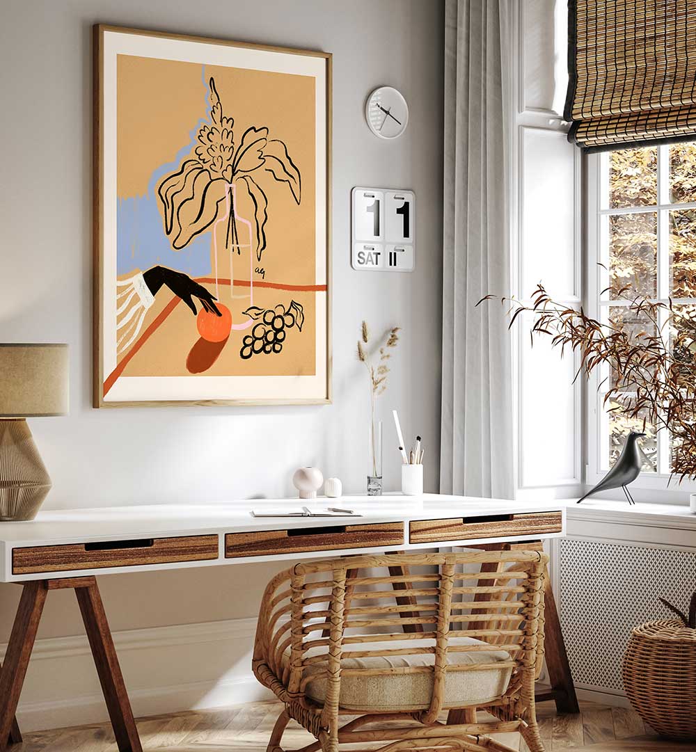 THAT ORANGE , KITCHEN POSTERS