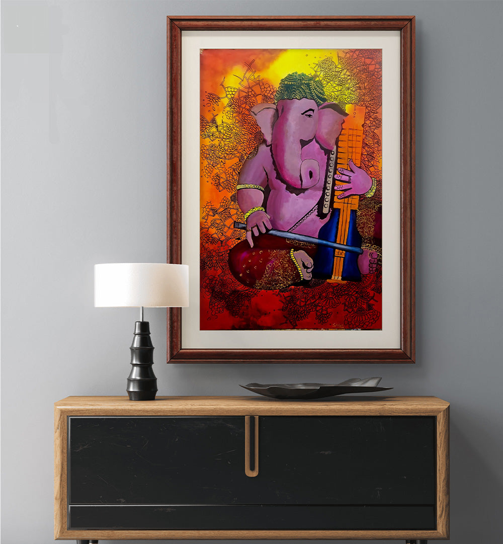 GANESHA SERIES III , HANDMADE ARTWORKS