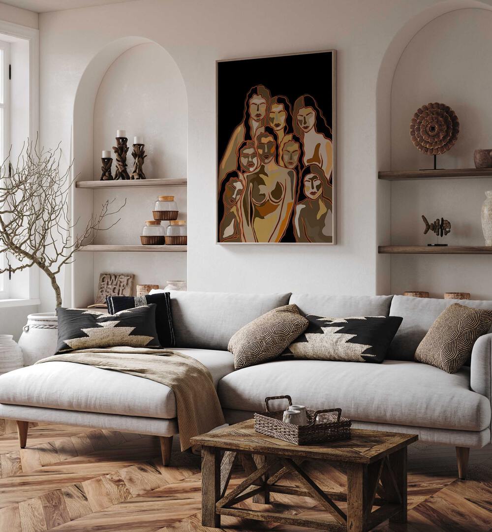 HOW TO BE LOVED, PORTRAITS showcases emotive figurative art, perfect for enhancing any living space.