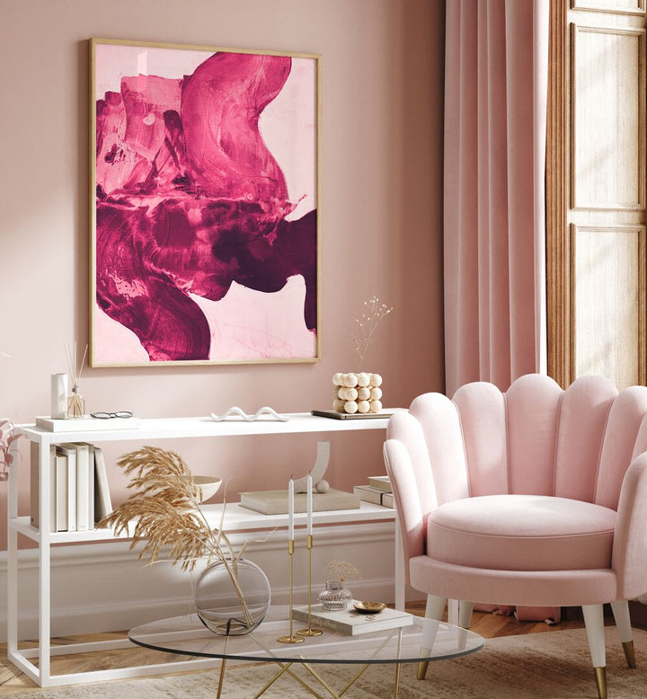 Transform your space with DYNAMIC DARK RED, ABSTRACT PAINTINGS, showcasing modern artistry in vibrant hues.